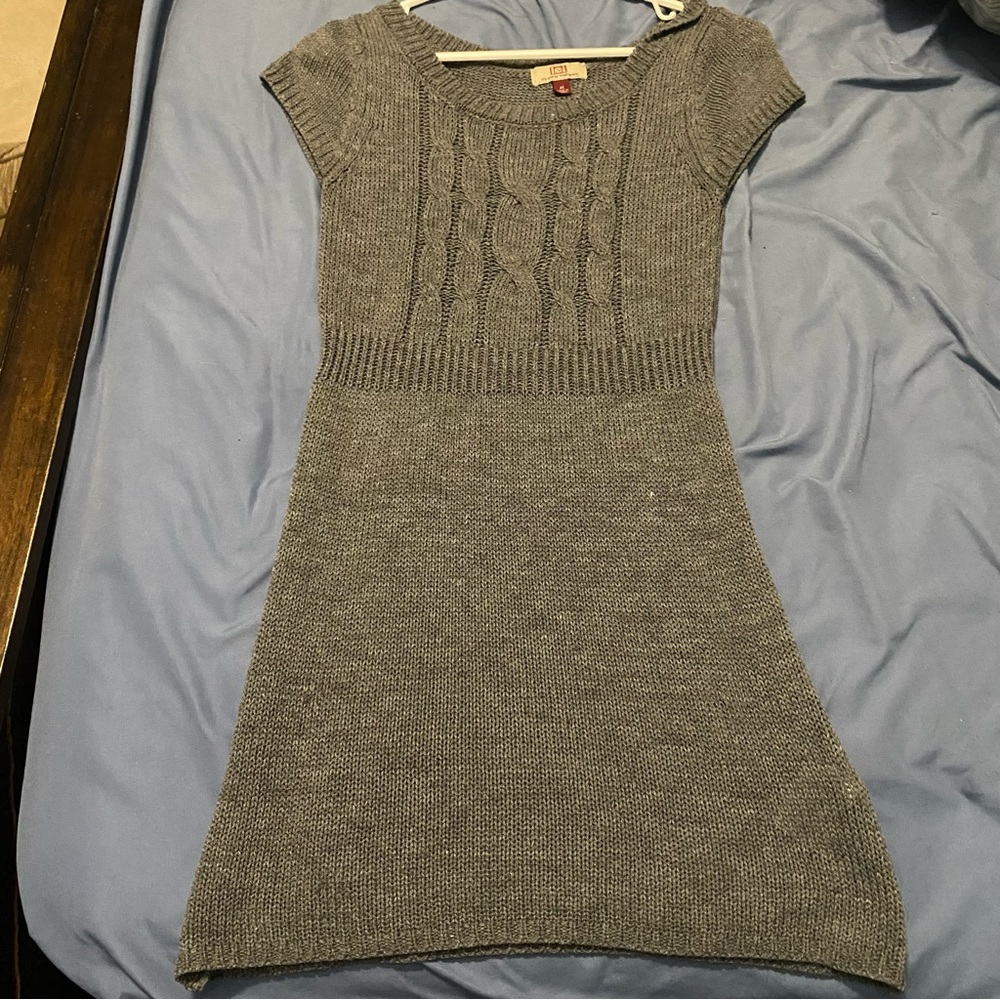 L.E.I Sweater Dress Cap Sleeve